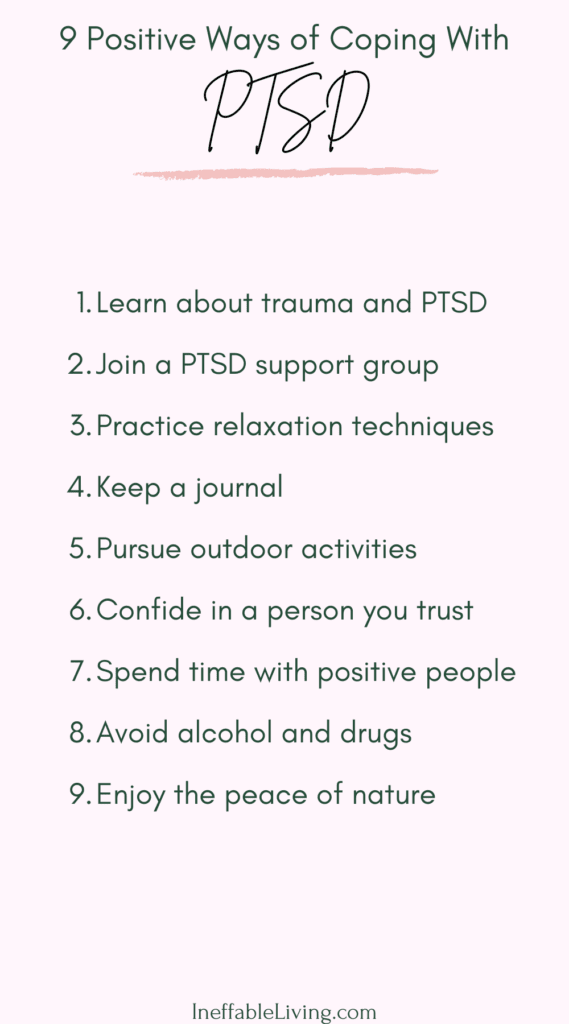Managing PTSD: Positive Ways of coping with PTSD