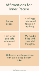 affirmation for inner peace