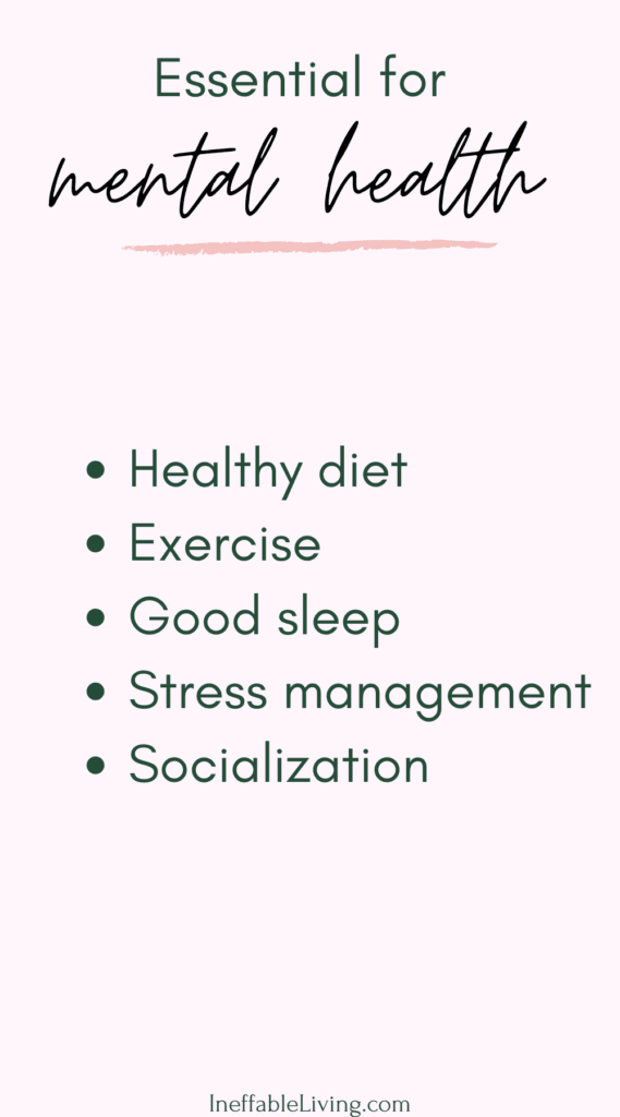 Essentials for mental health