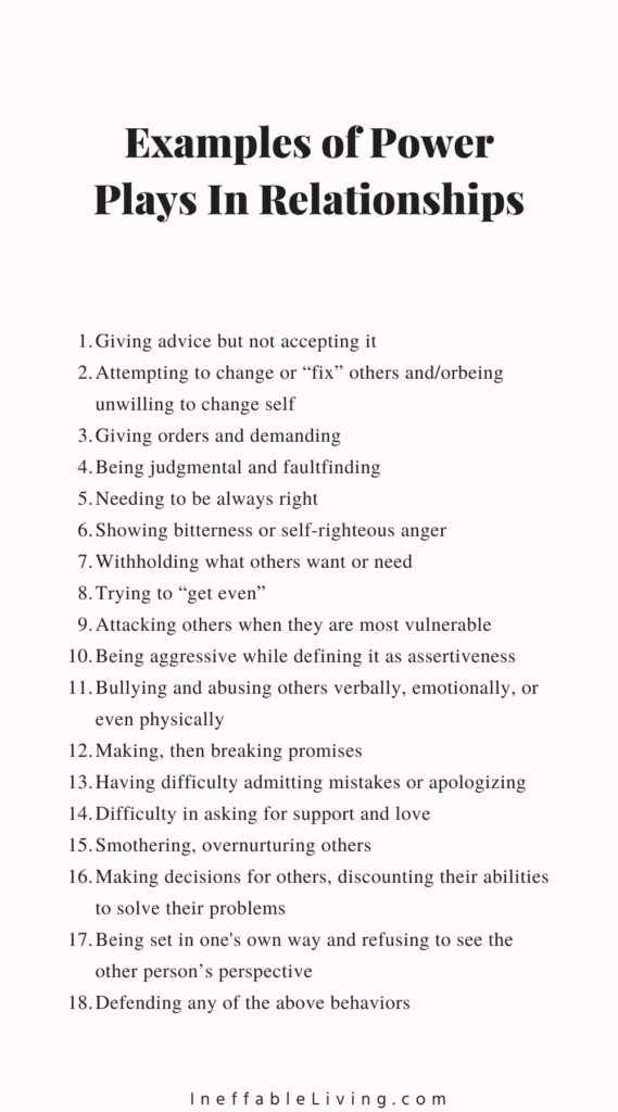 Examples of Power Plays In Relationships How To Rekindle Your Marriage? Top 50 Things You Can Do to Stay in Love for a Lifetime