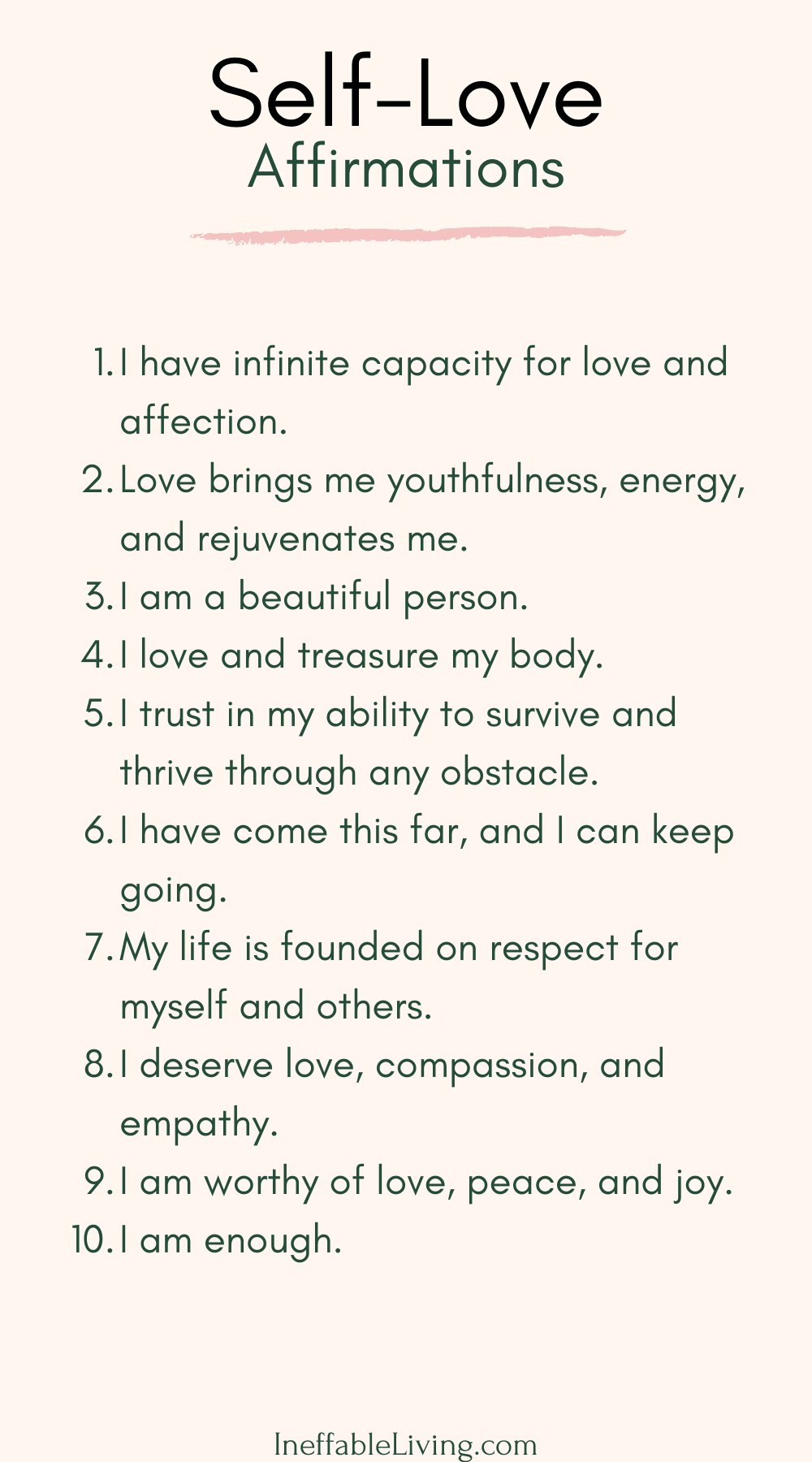 Self-Love Affirmations (2)
