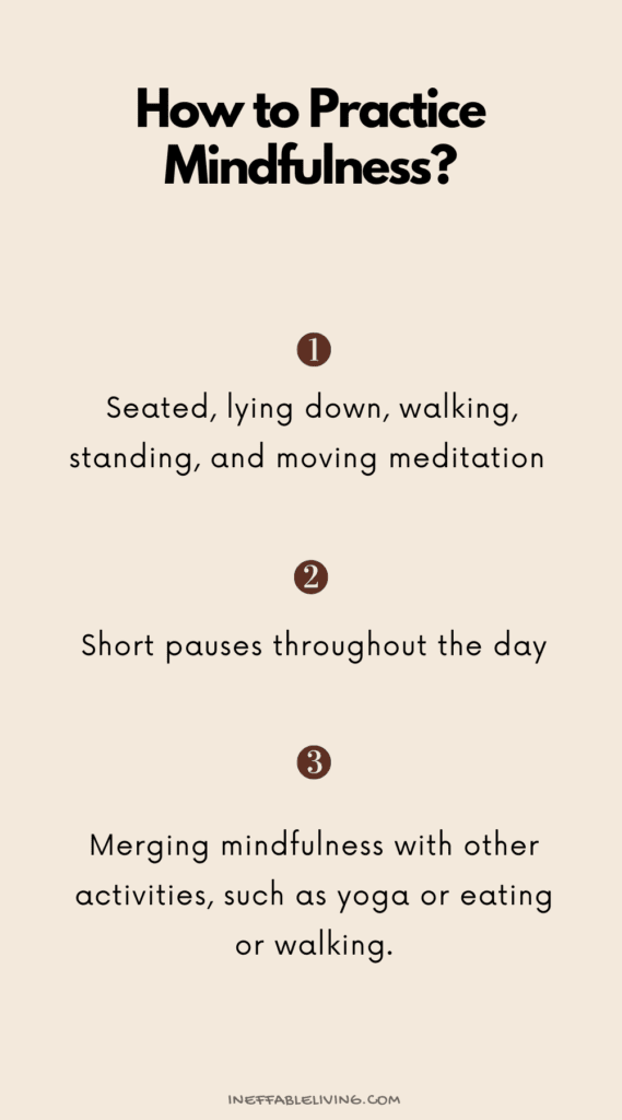 how to practice mindfulness