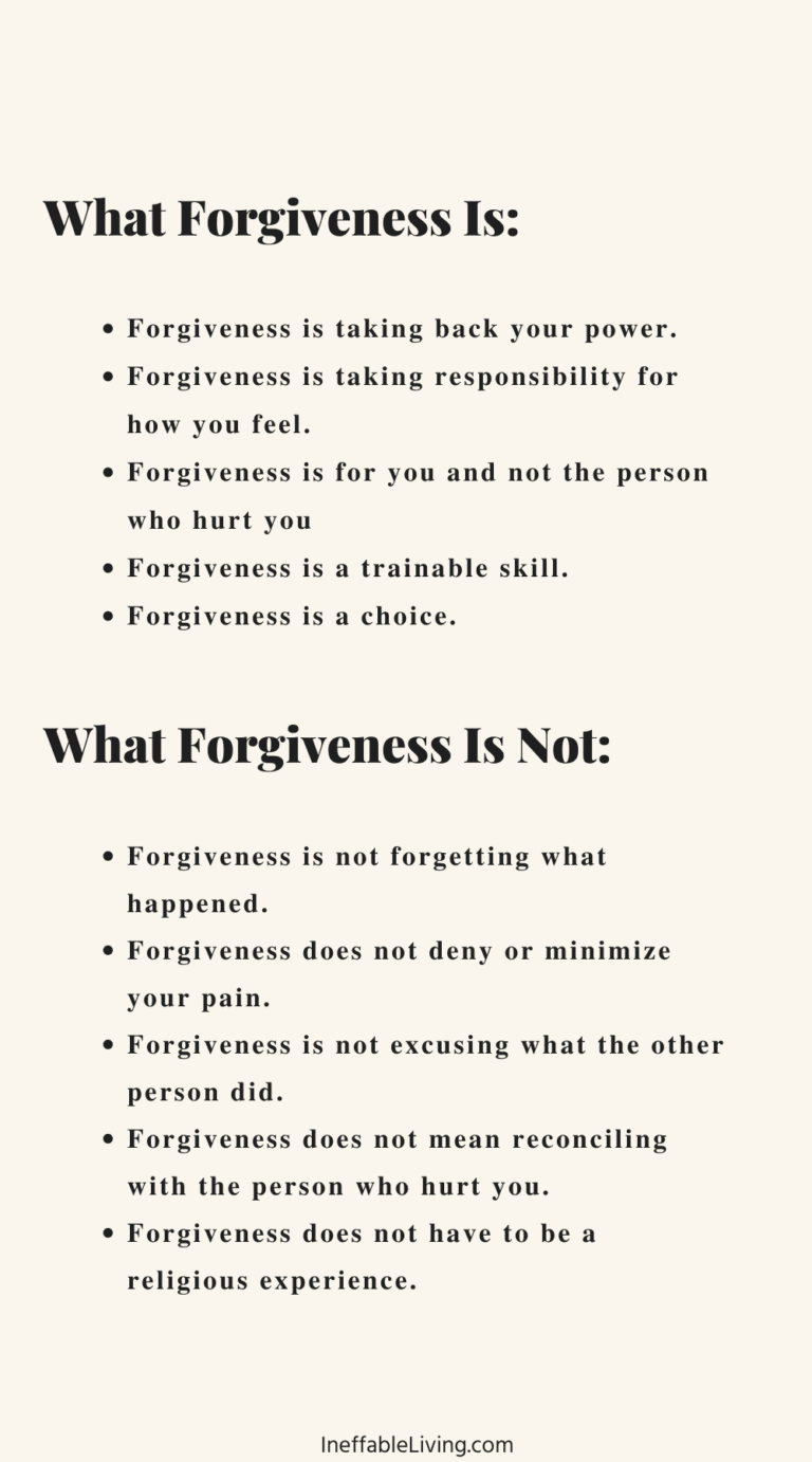 How To Know If You’ve Forgiven Someone (+ 9 Steps To Free Yourself From ...