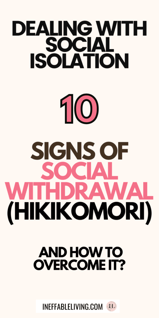 Top 10 Hikikomori Symptoms (Social Withdrawal)