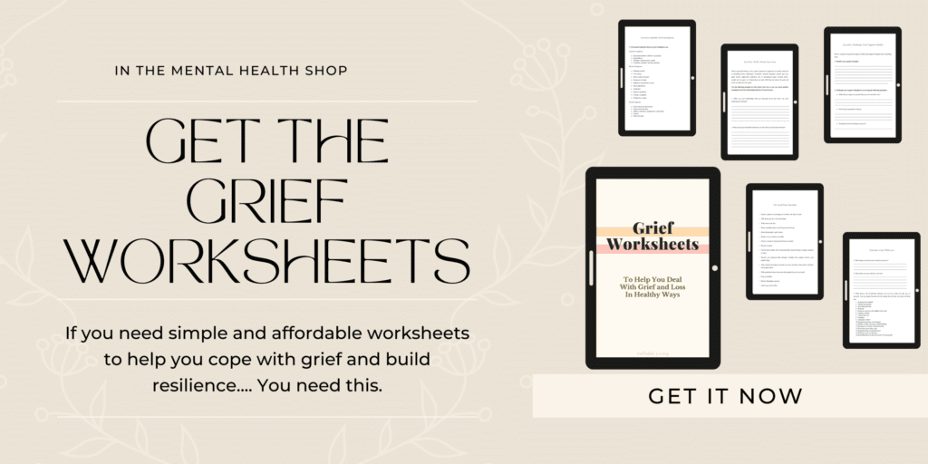 Grief Worksheets (1)