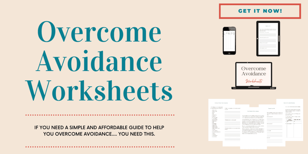 overcome avoidance worksheets
