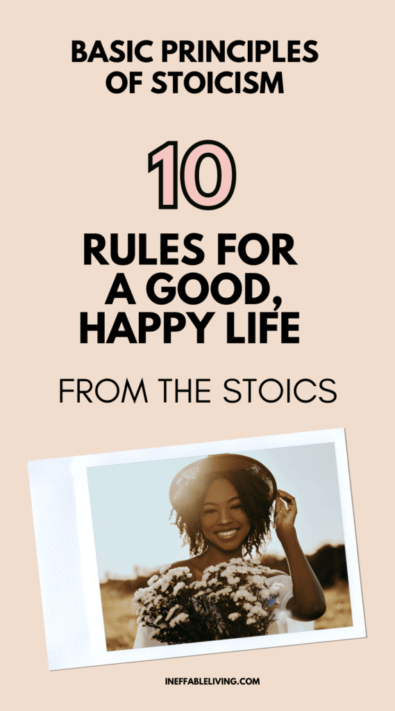 Basic Principles of Stoicism 10 Rules for a Good, Happy Life From the Stoics (6)