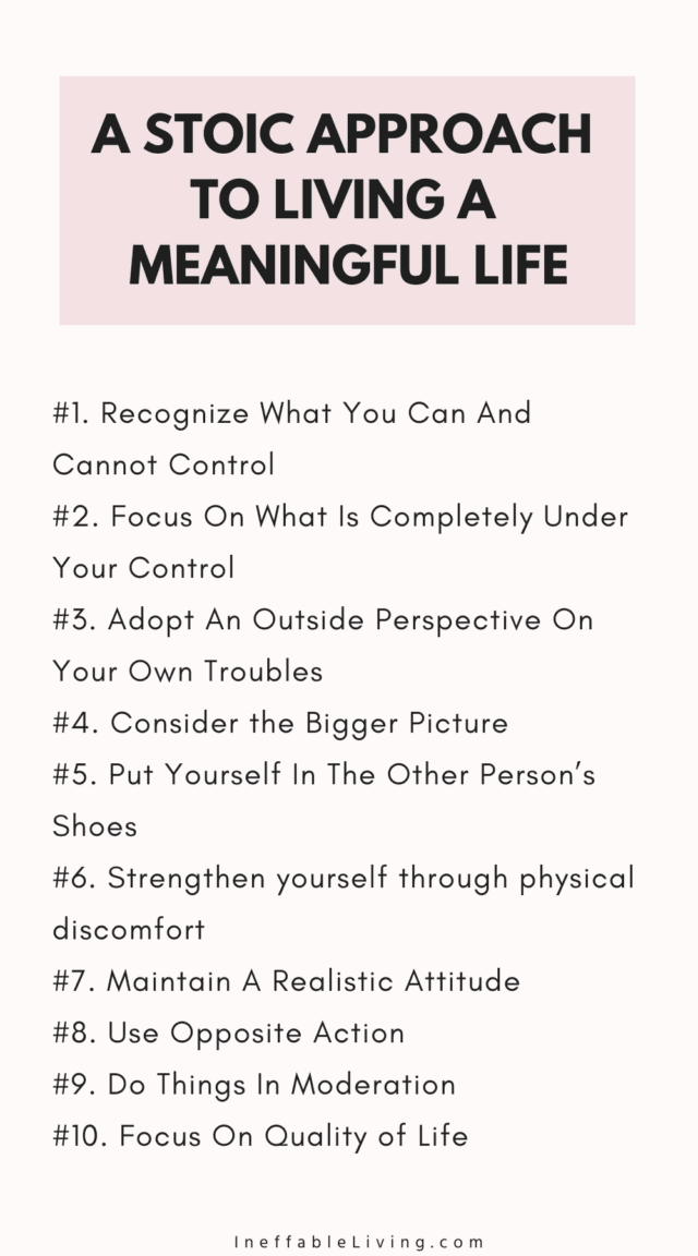Top 10 Tips On How To Practice Stoicism (For a Good, Happy Life)