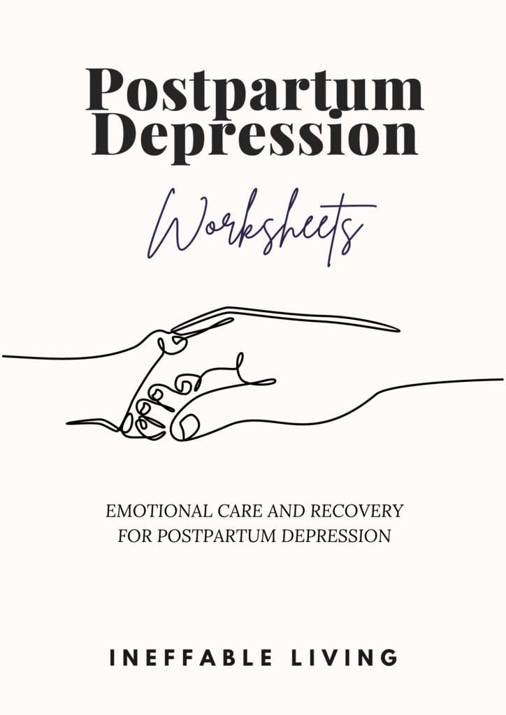 Postpartum Depression Worksheet