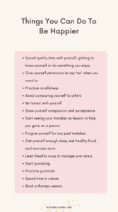 Things You Can Do To Be Happier