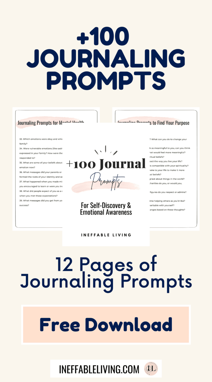 Top +100 Journal Prompts For Self-Discovery (+Free PDF Download ...