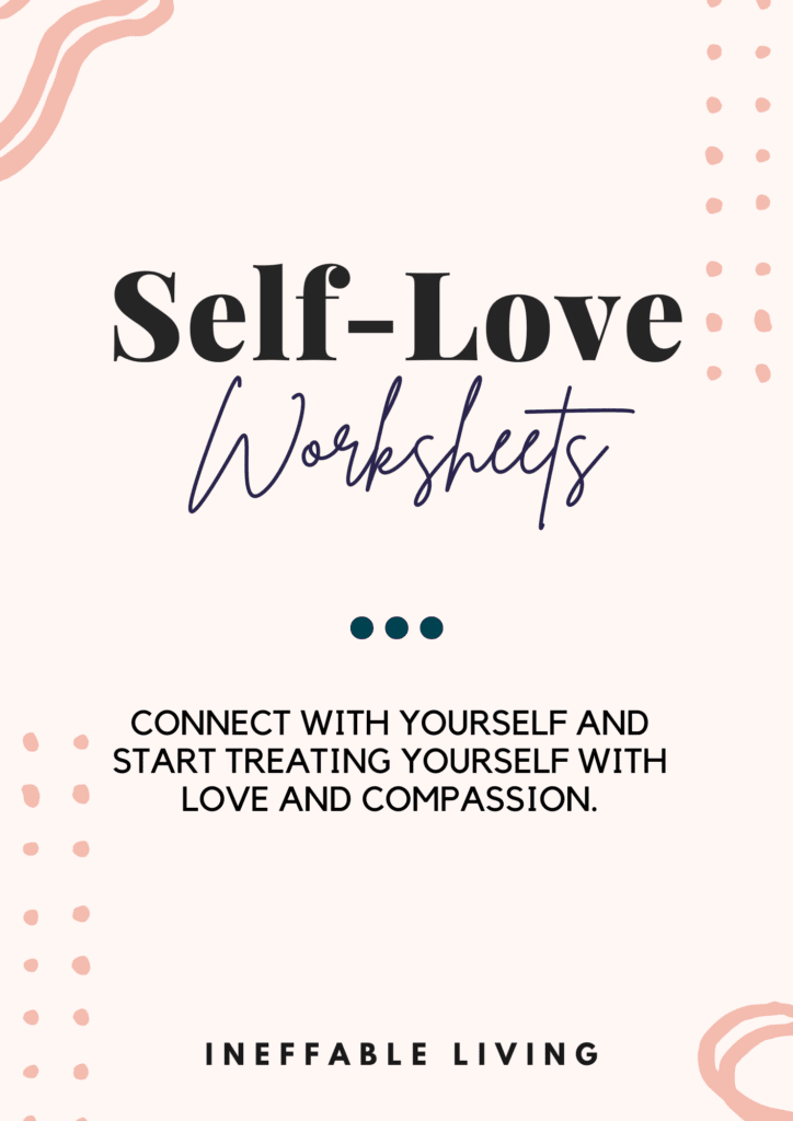 self love worksheets