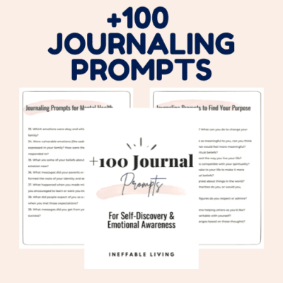 Top +100 Journal Prompts For Mental Health [+Free PDF Printable!]