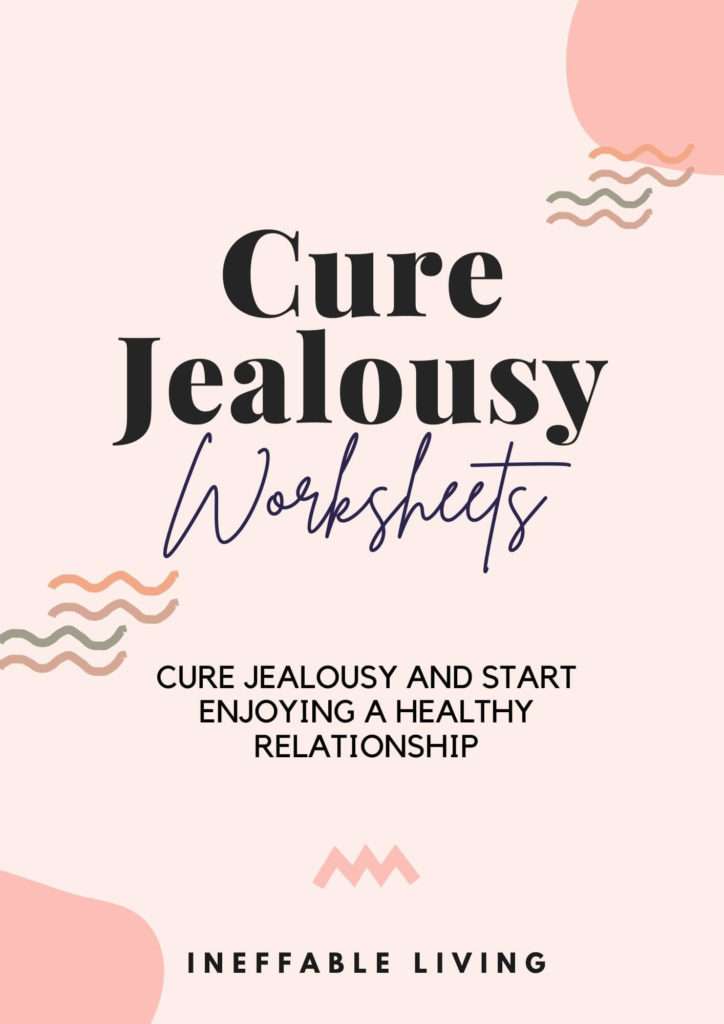 cure jealousy worksheets