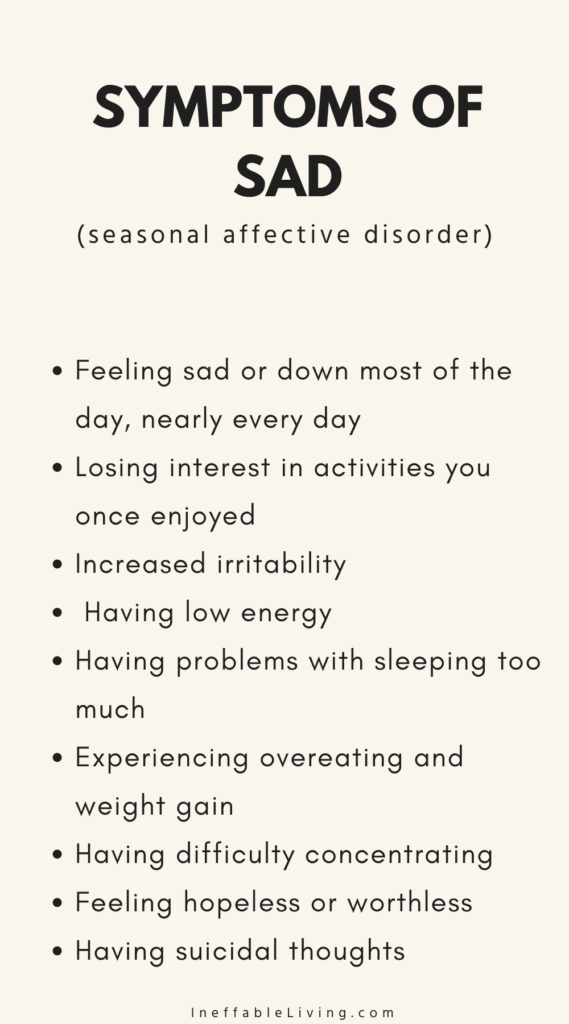 Seasonal Depression Quiz 