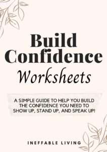 confidence worksheets