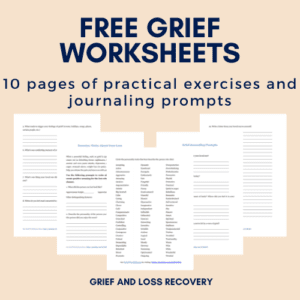 FREE Grief Worksheets