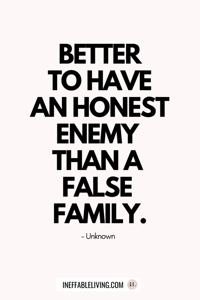 Top 50 Fake Family Quotes That Will Help You Cope With TwoFaced Relatives