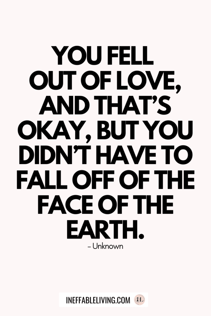 Best 40 Falling Out Of Love Quotes