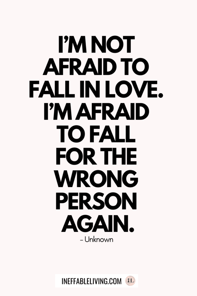 Fearing Love Quotes