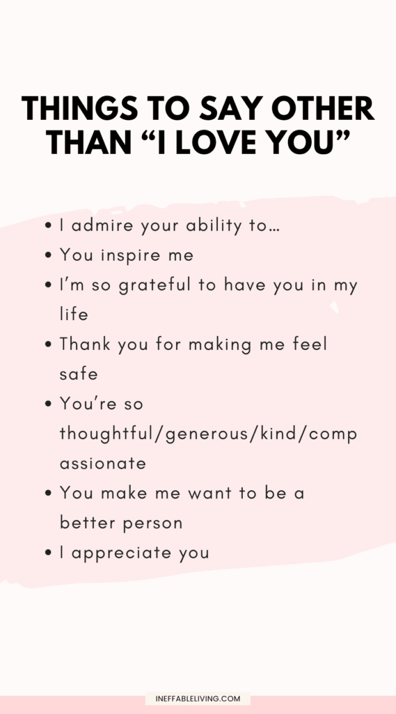 Things to Say Other Than “I Love You” - Affection Quiz