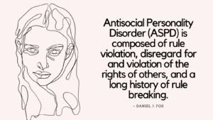 Antisocial Personality Disorder Quotes