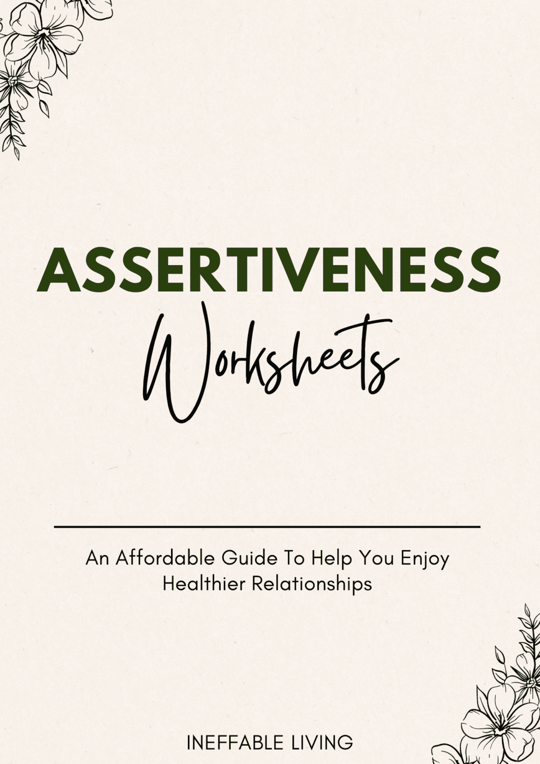 Assertiveness Worksheets 1