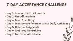 7-Day Acceptance Challenge