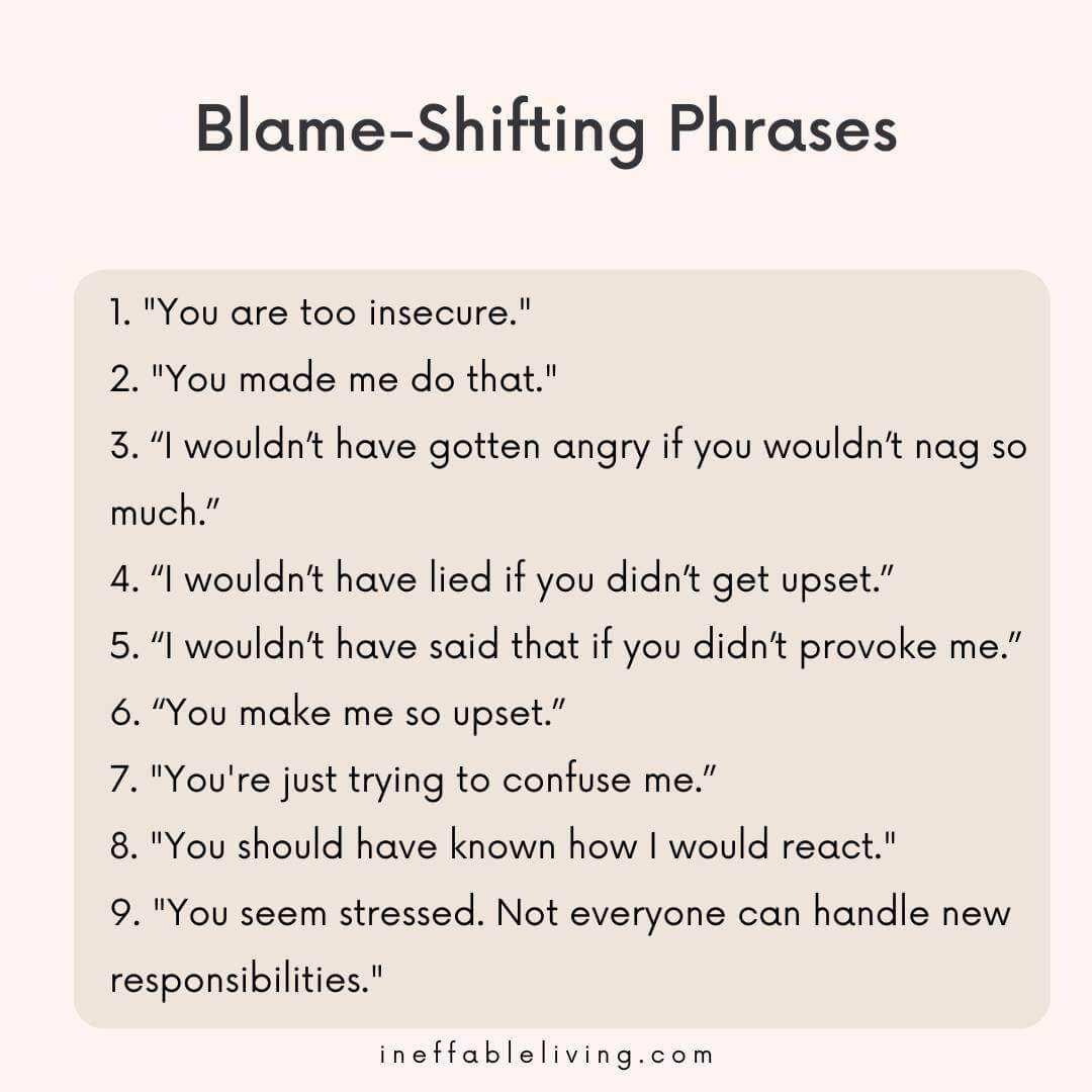 What Is A Word For Shifting Blame