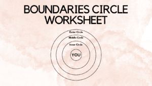 Boundaries Circle Worksheet