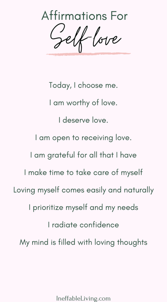 self-love positive affirmations - Talk To Yourself Like Someone You Love