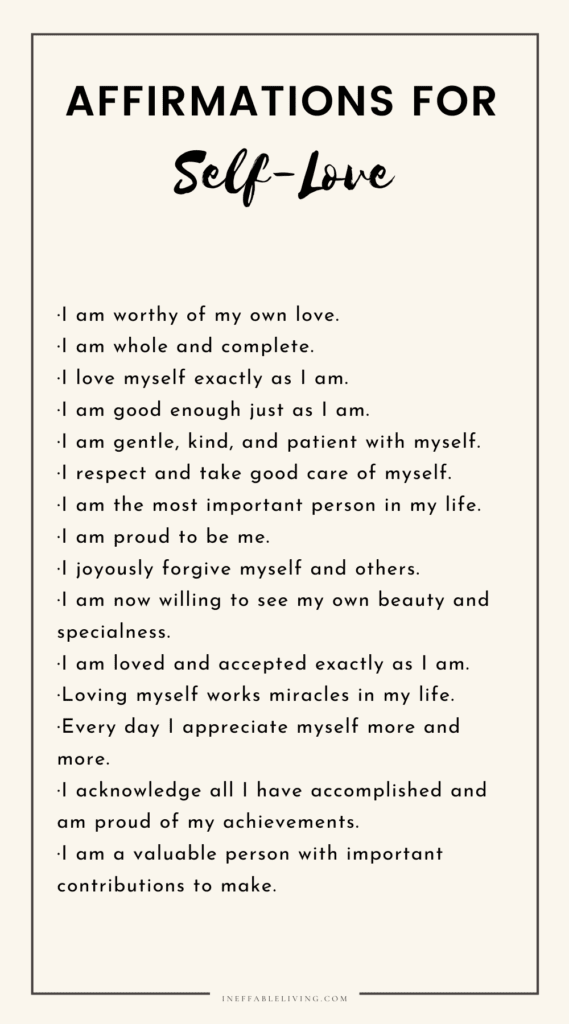 Affirmations For Self Doubt