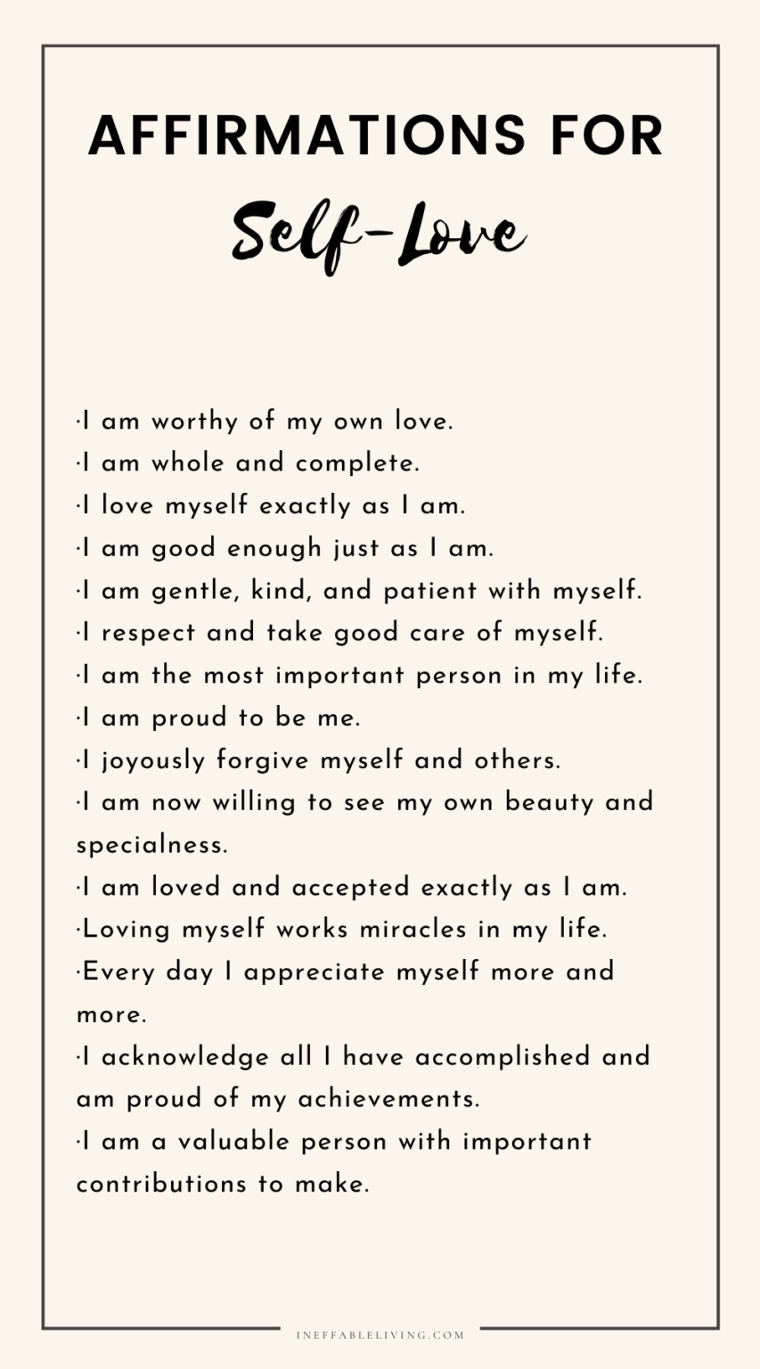 Best 80 Affirmations For Self Doubt