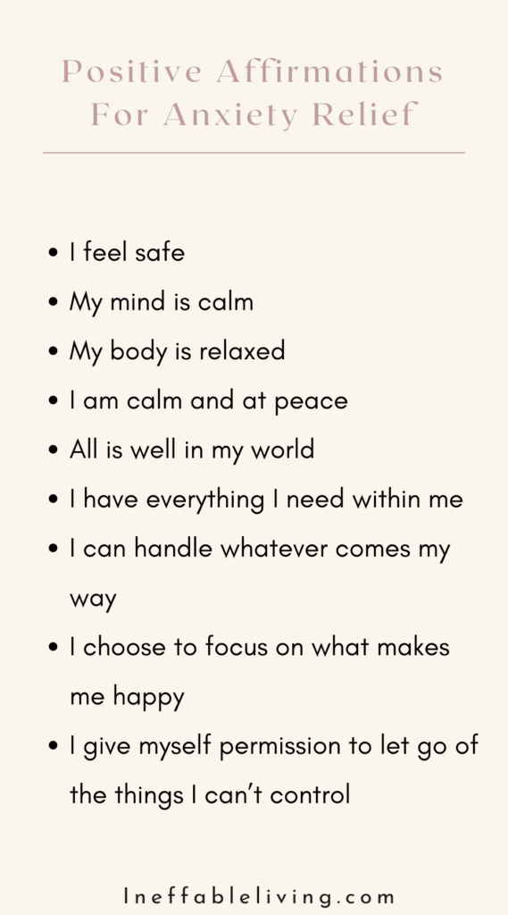 Social Anxiety Affirmations