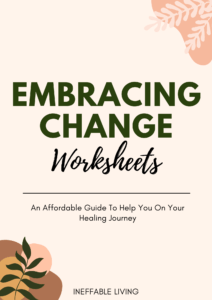Embracing Change Worksheets