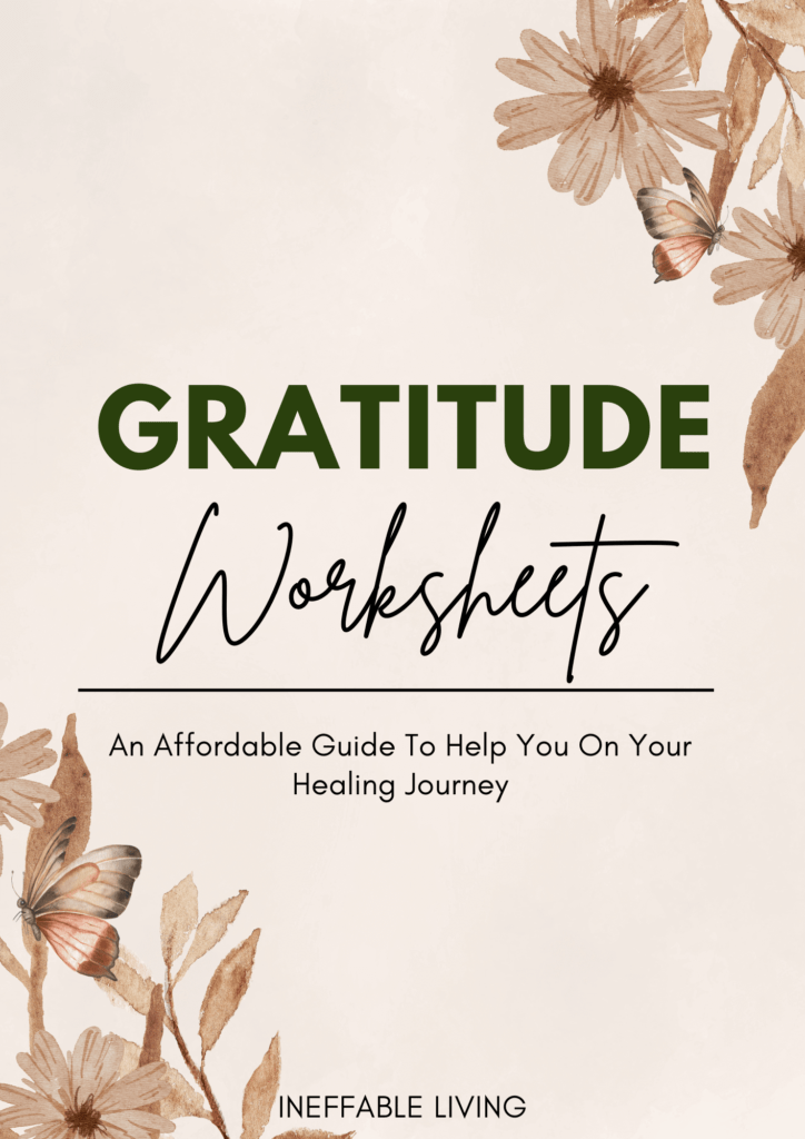 Gratitude Worksheets 