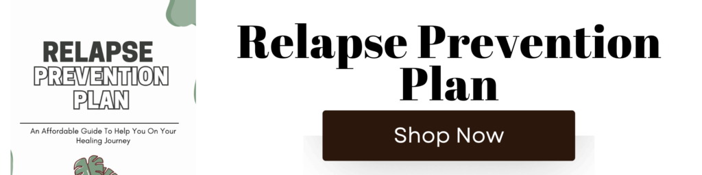 Relapse Prevention Plan