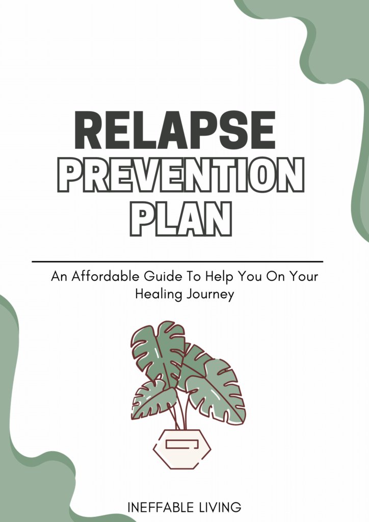 Relapse Prevention Plan