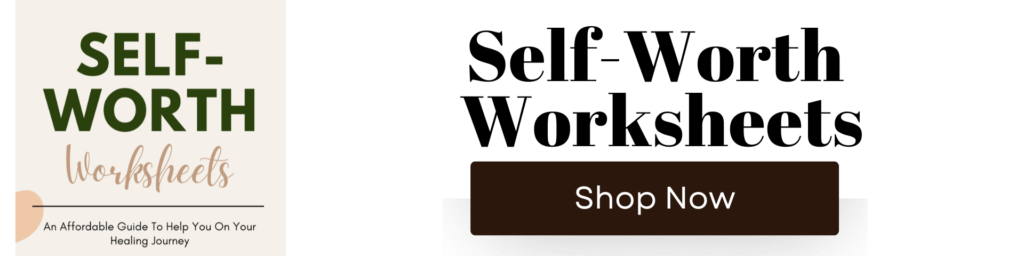 Self-Worth Worksheets
