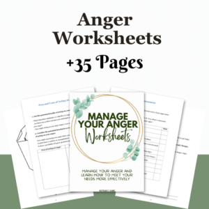 Anger Worksheets