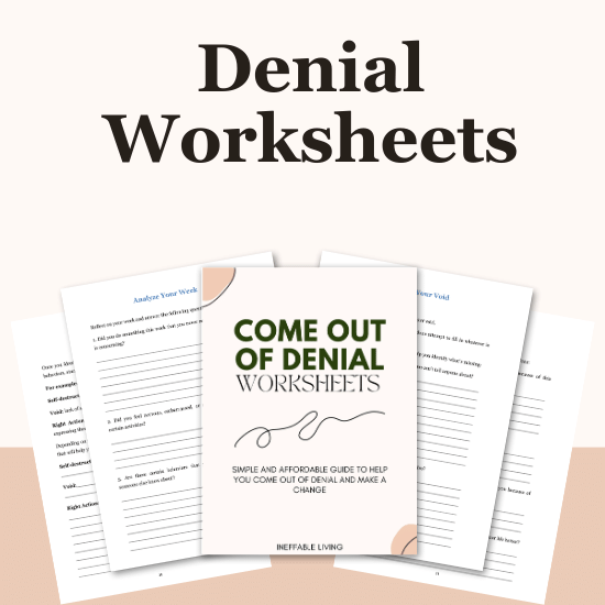 Denial Worksheets
