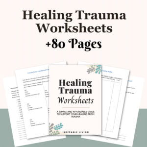 Healing Trauma Worksheets