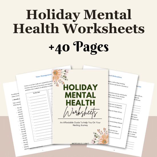 Holiday Mental Health Worksheets