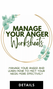 Manage Your Anger Worksheets