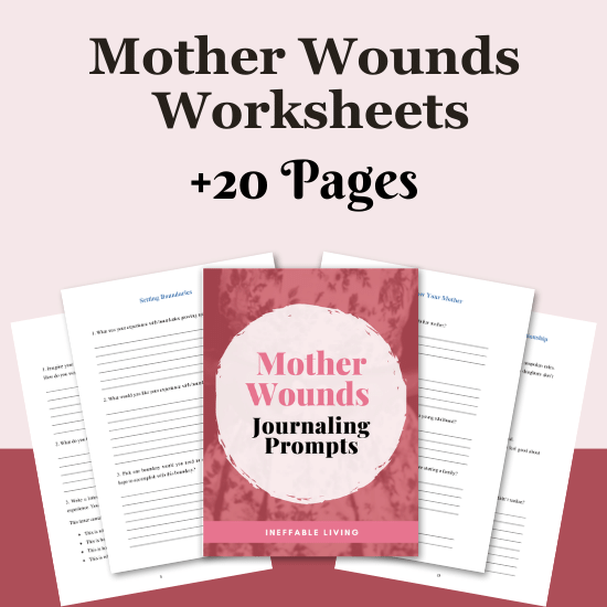 Mother Wounds Worksheets