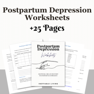 Postpartum Depression Worksheets