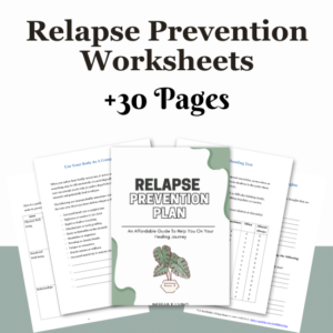 Relapse Prevention Worksheets