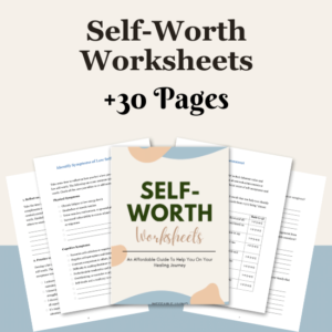 Self-Worth Worksheets