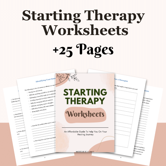 Starting Therapy Worksheets