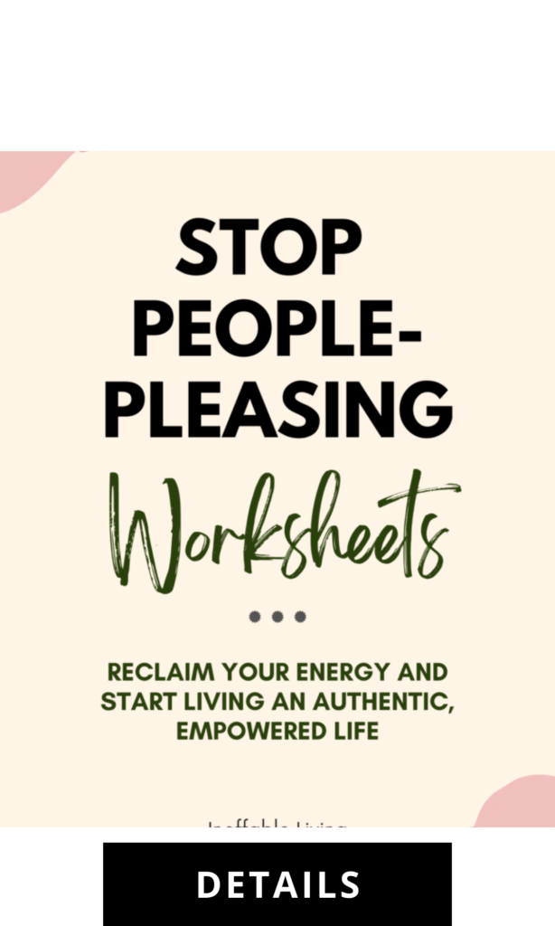 Stop People-Pleasing & Set Boundaries Worksheets
